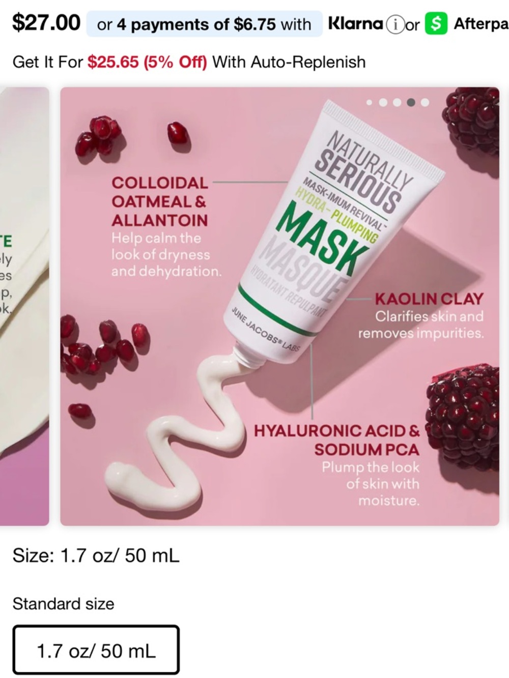 Mask-imum Revival Hydra-Plumping Mask